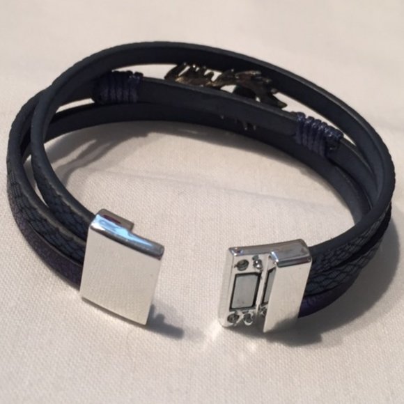 Unique Three Band Bracelet - Picture 3 of 4